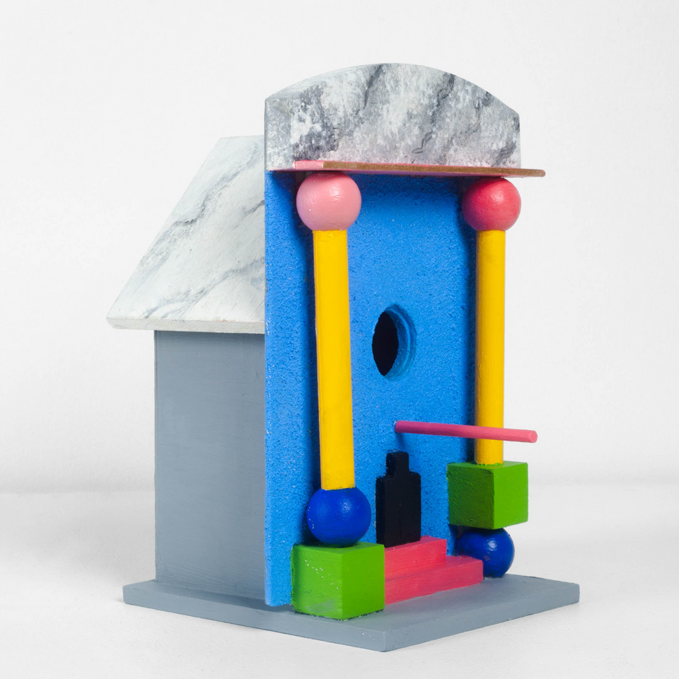 The Damrack birdhouse by Jason Sargenti, 2020