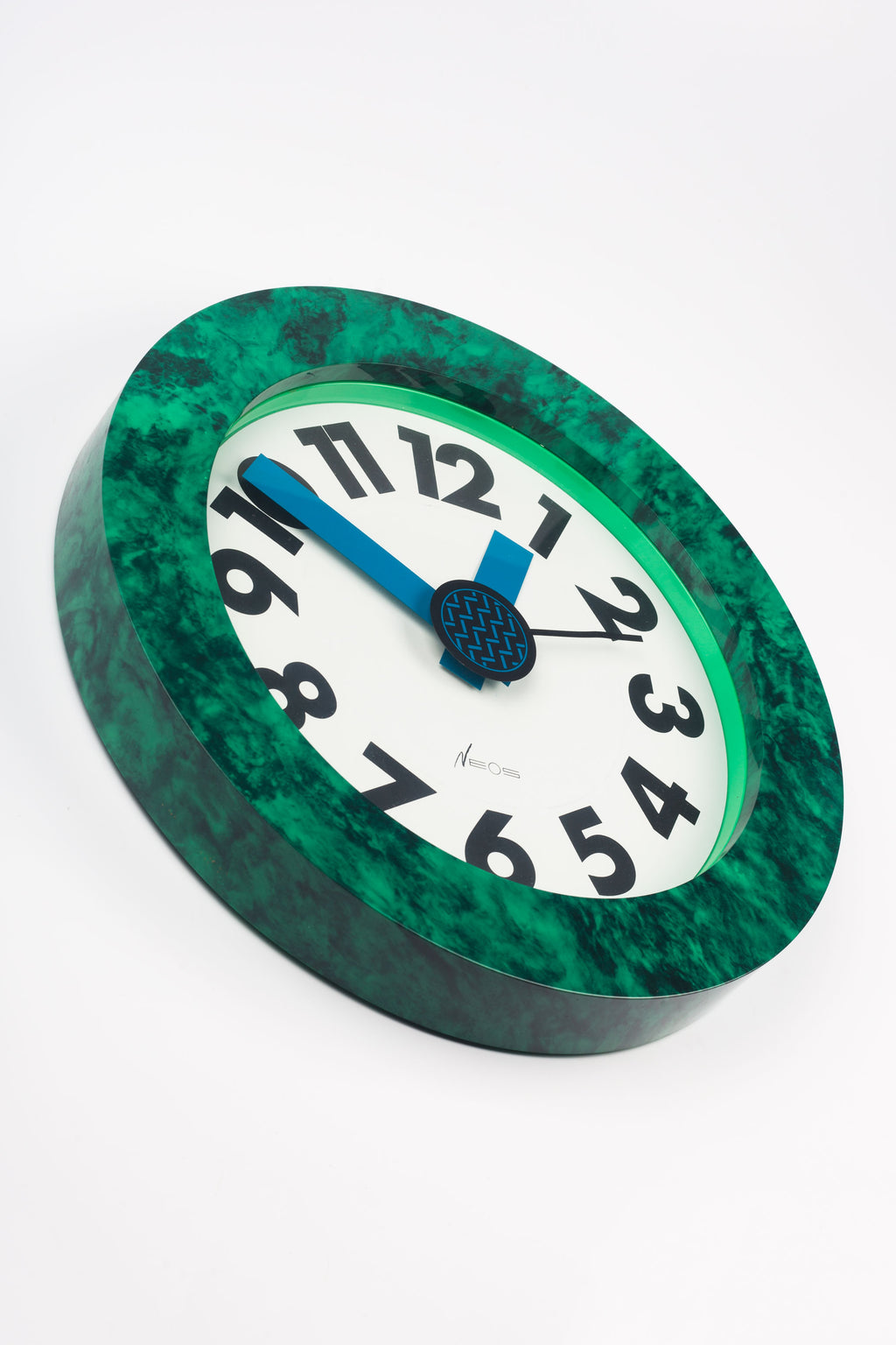 Postmodern Wall Clock by N. DU PASQUIER & G. SOWDEN x NEOS, Italy