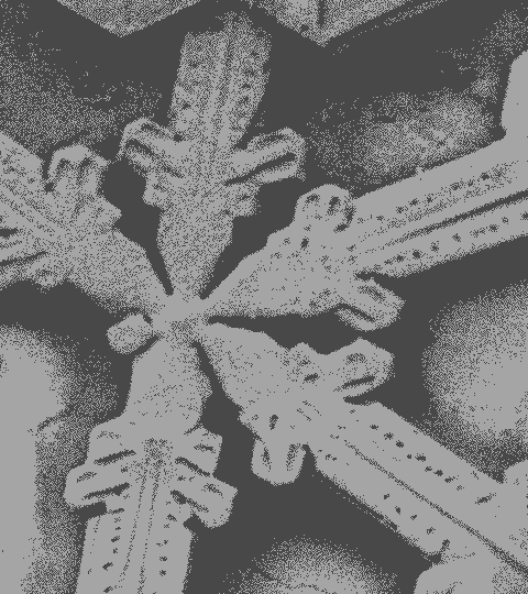 SNOWFLAKE MAGNIFICATION SERIES