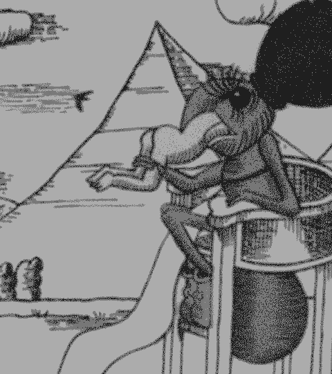 HIERONYMUS BOSCH INSPIRED ANIMATION, THE MIDNIGHT PARASITES - 1972 JAPAN