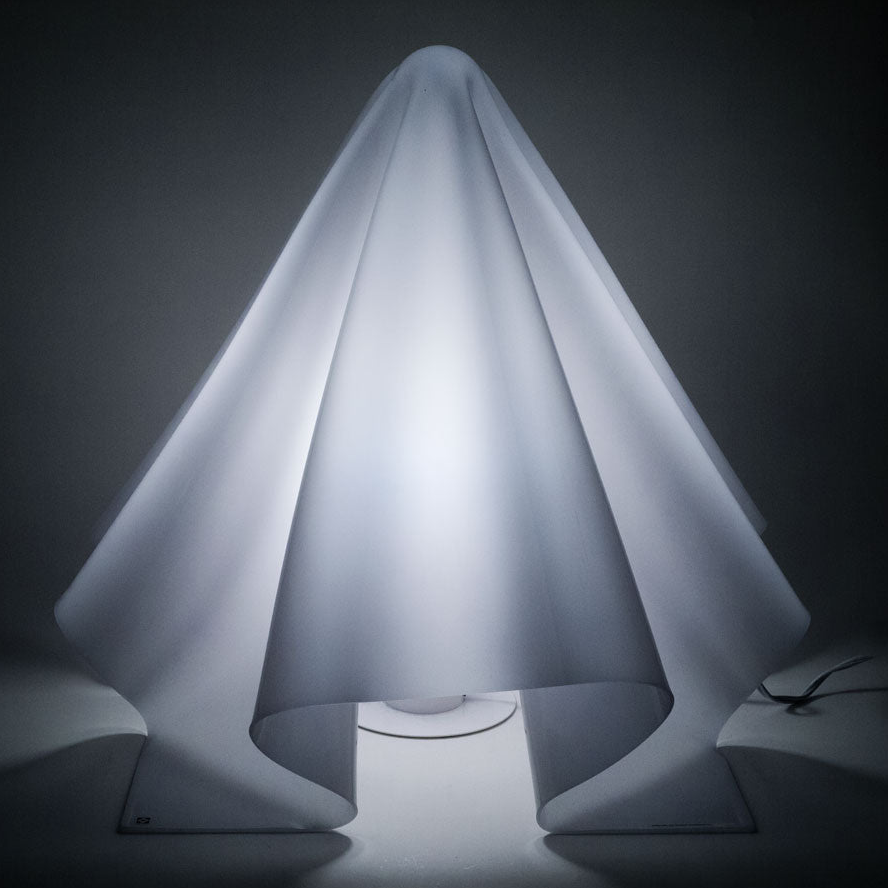 Large White Ghost Lamp by SHIRO KURAMATA, Japan, 1970s
