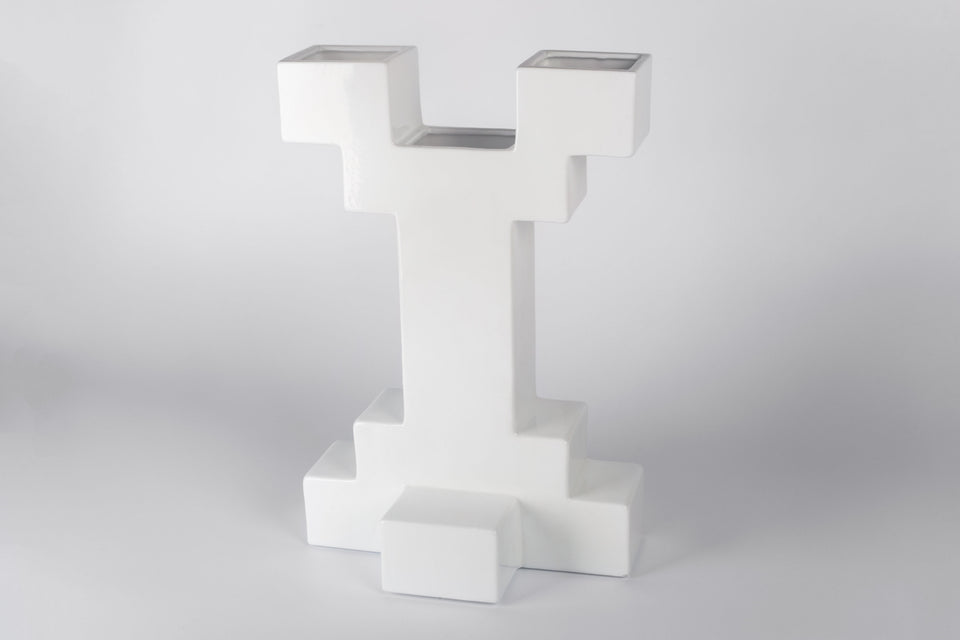 Ceramic Vase "Azteco," by FLORIO PACCAGNELLA for FLORIO KERAMIA 1995