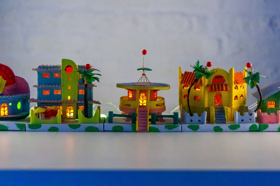 Life Guard House, Miami Beach Putz Houses series by Jason Sargenti 2017