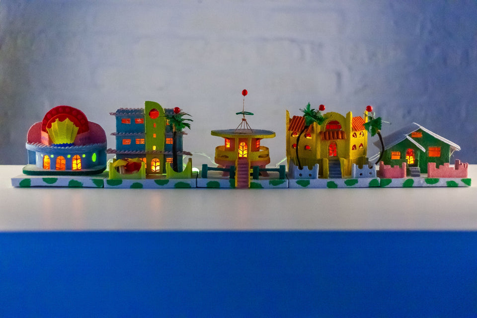Havana Bungalow, Miami Beach Putz Houses series by Jason Sargenti 2017