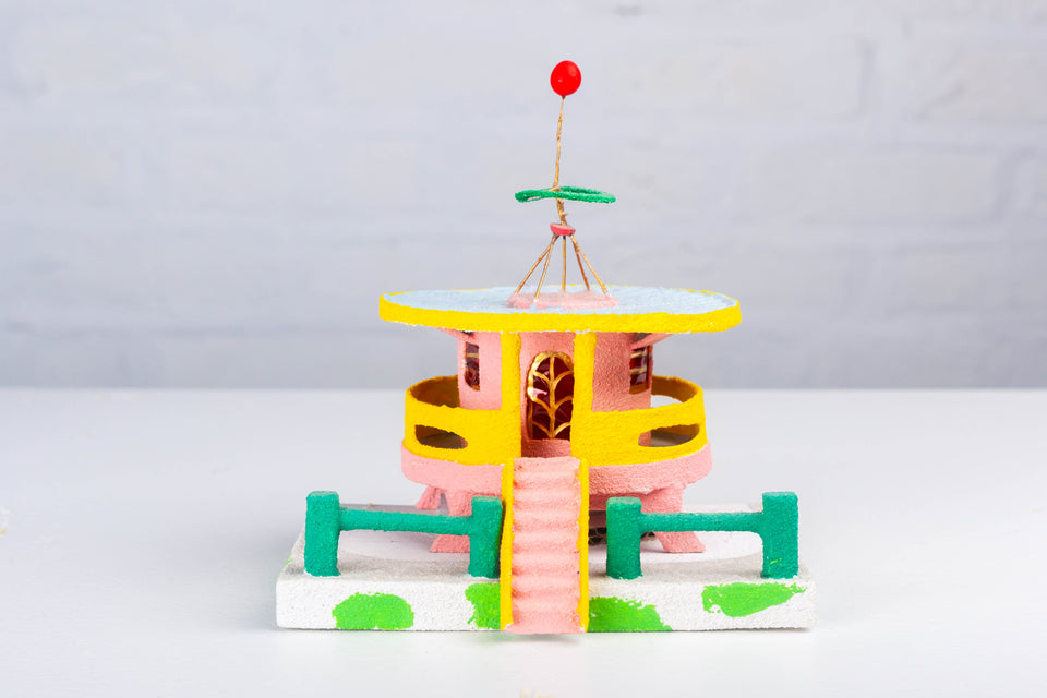 Life Guard House, Miami Beach Putz Houses series by Jason Sargenti 2017