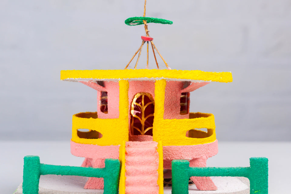 Life Guard House, Miami Beach Putz Houses series by Jason Sargenti 2017