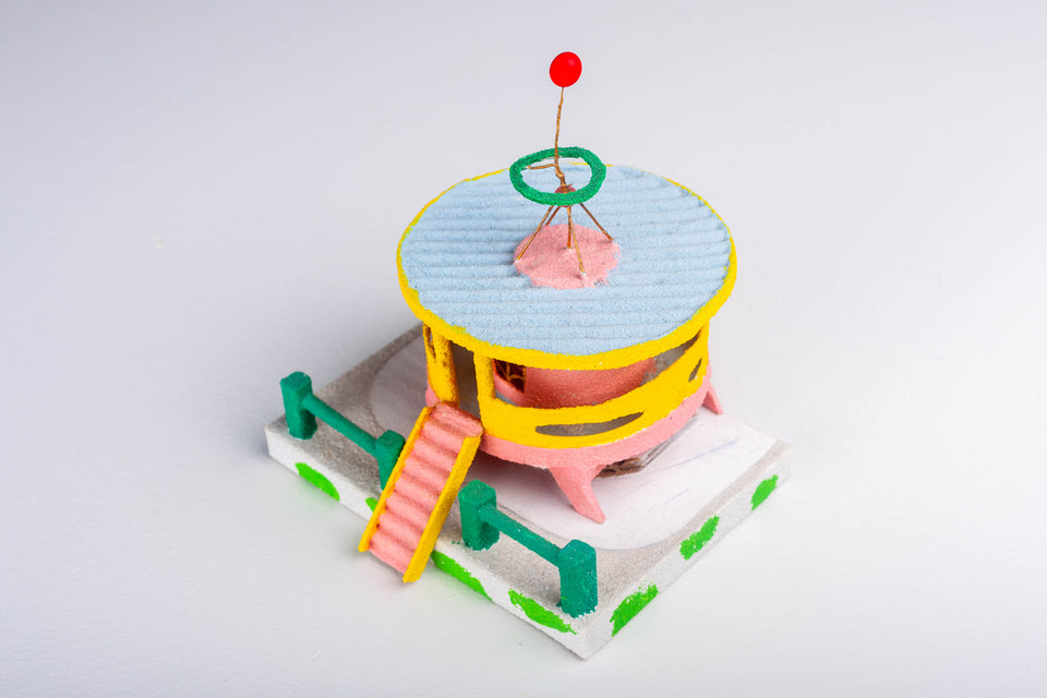 Life Guard House, Miami Beach Putz Houses series by Jason Sargenti 2017