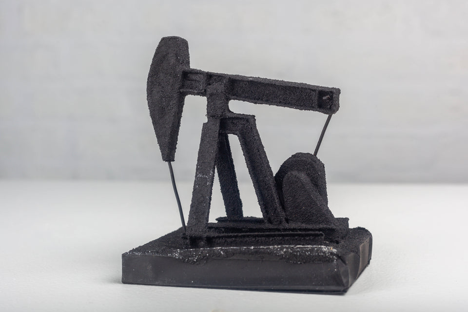Oklahoma Pump Jack, Putz House by Jason Sargenti