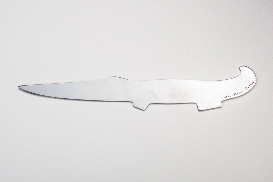 Esotismo Flatware set by Jean-Marie Patois, Stainless Steel, France 1988