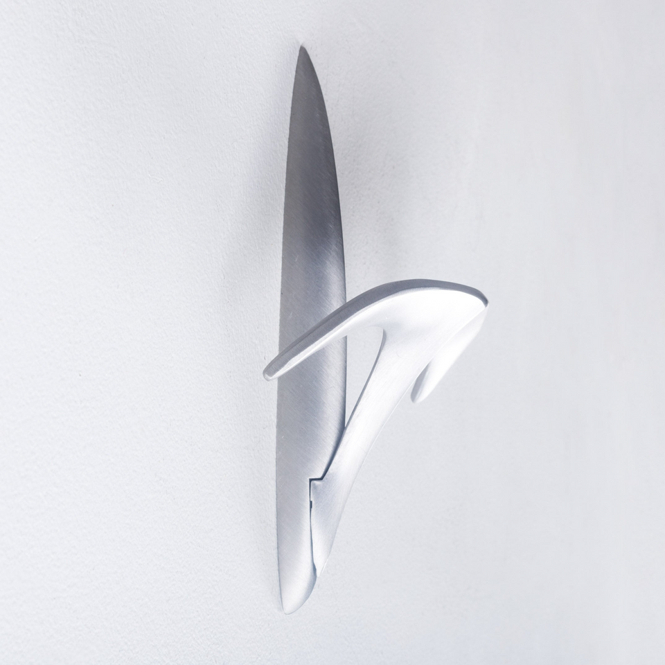 Coat hooks by Edison Barone for Pallucco (8 available), Italy 1991