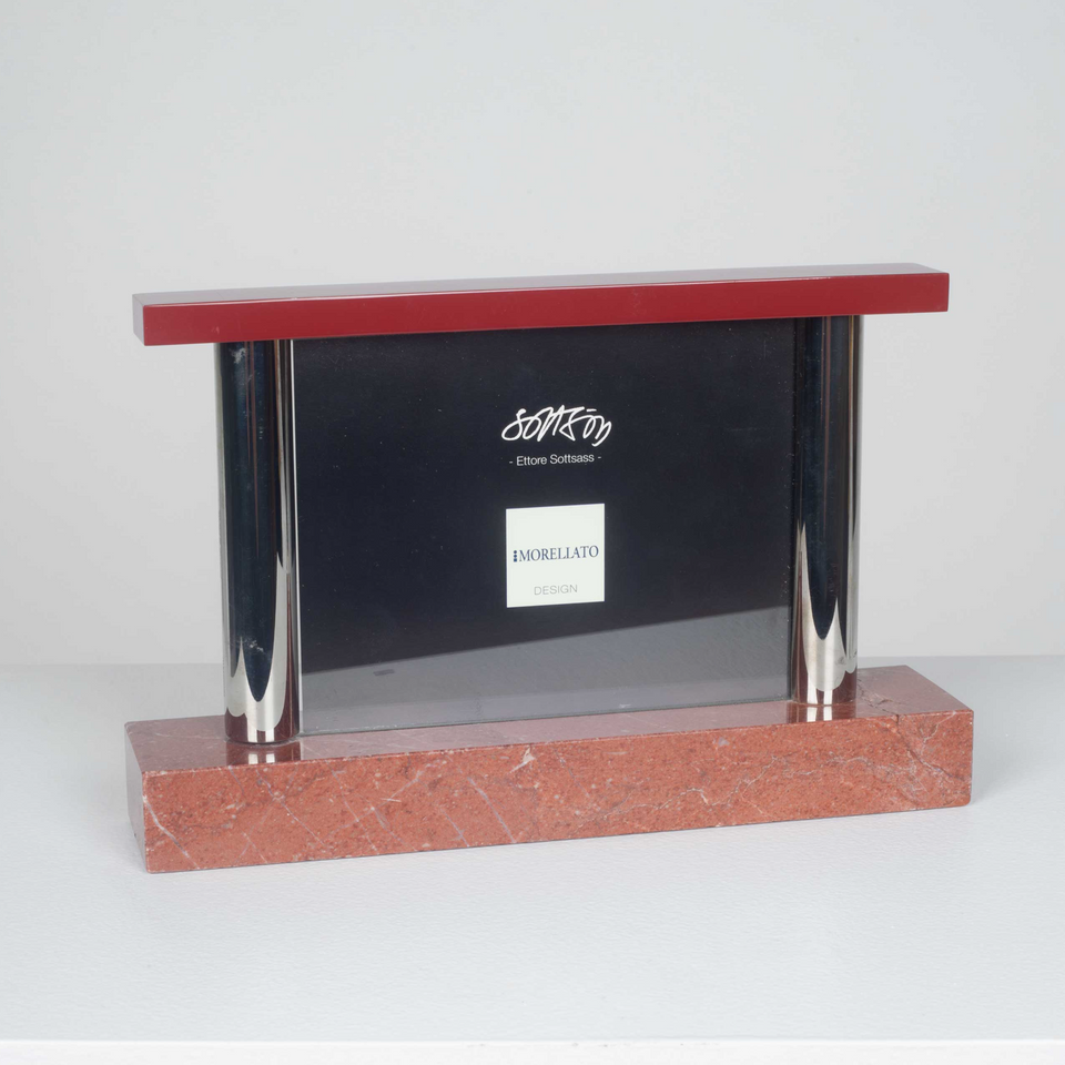 ETTORE SOTTSASS Marble Picture Frame, Italy, 1999