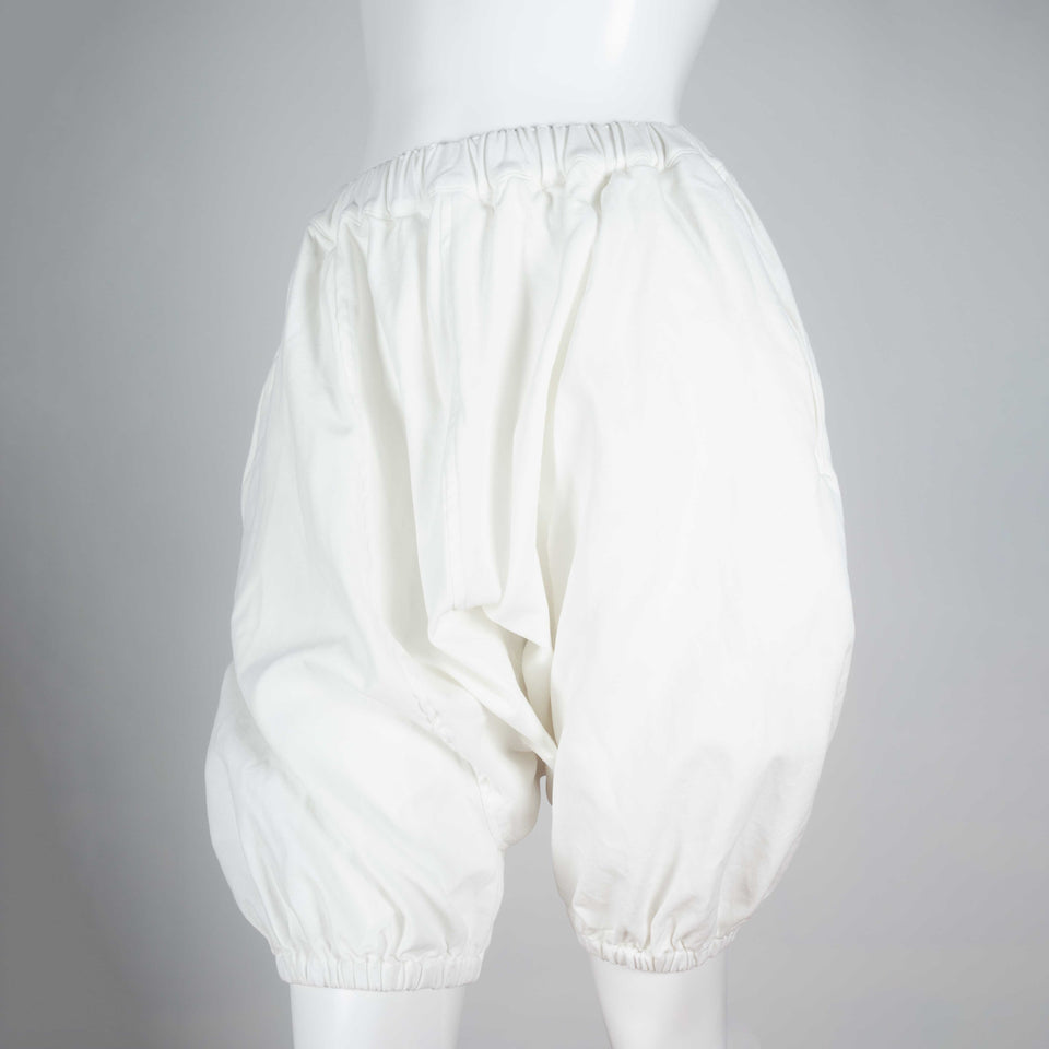 Comme des Garçons White Harem Pants, 2010