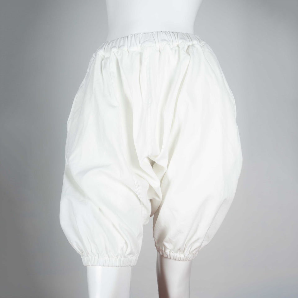 Comme des Garçons White Harem Pants, 2010