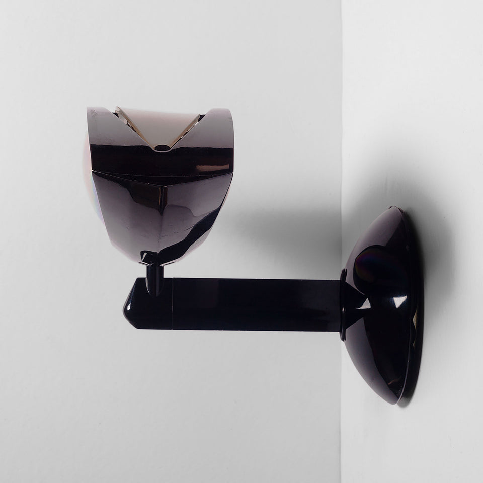 Italian, postmodern, eye-shaped wall sconces by Fabio Lombardo. 