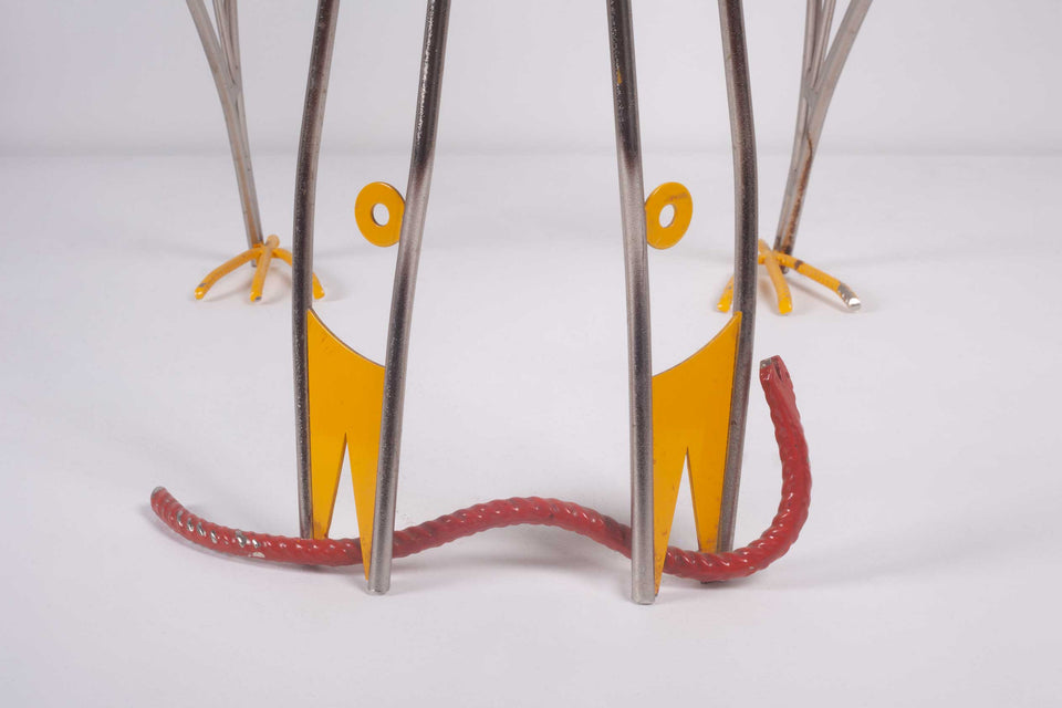 Pavone Chair by Riccardo Dalisi, limited edition for Zabro (Zanotta)1986