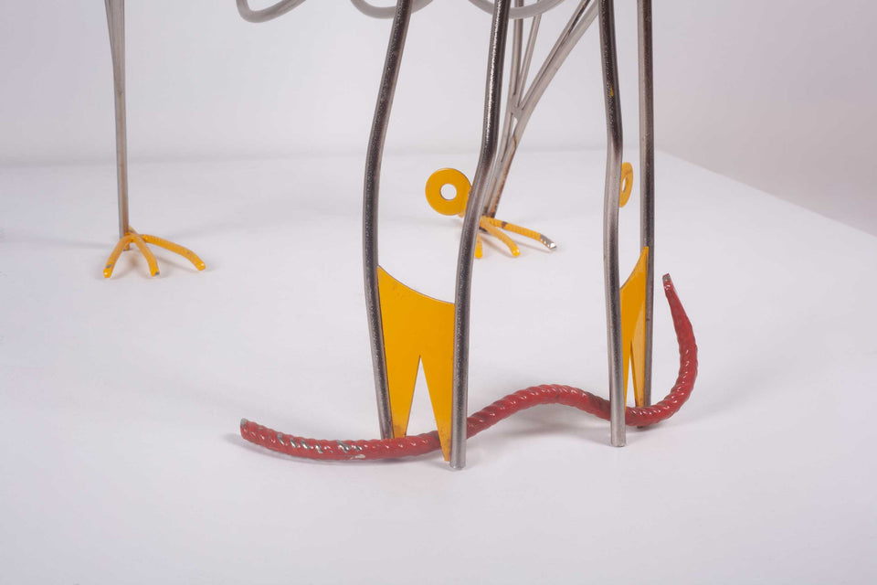 Pavone Chair by Riccardo Dalisi, limited edition for Zabro (Zanotta)1986