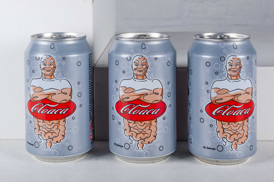 Wim Delvoye Cloaca Coke Light Cans, 2002 (1 available, price per can)