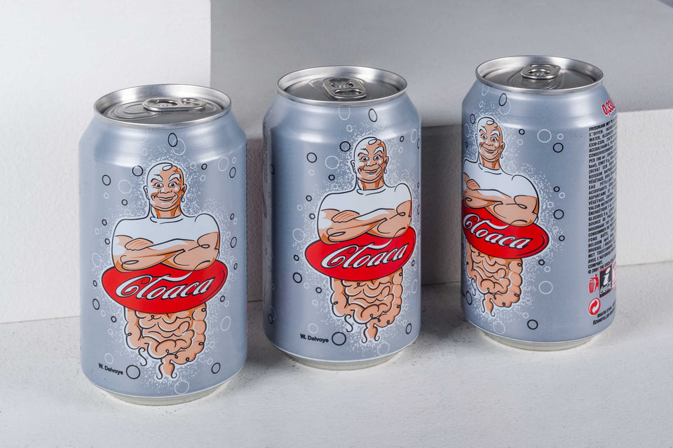 Wim Delvoye Cloaca Coke Light Cans, 2002 (1 available, price per can)