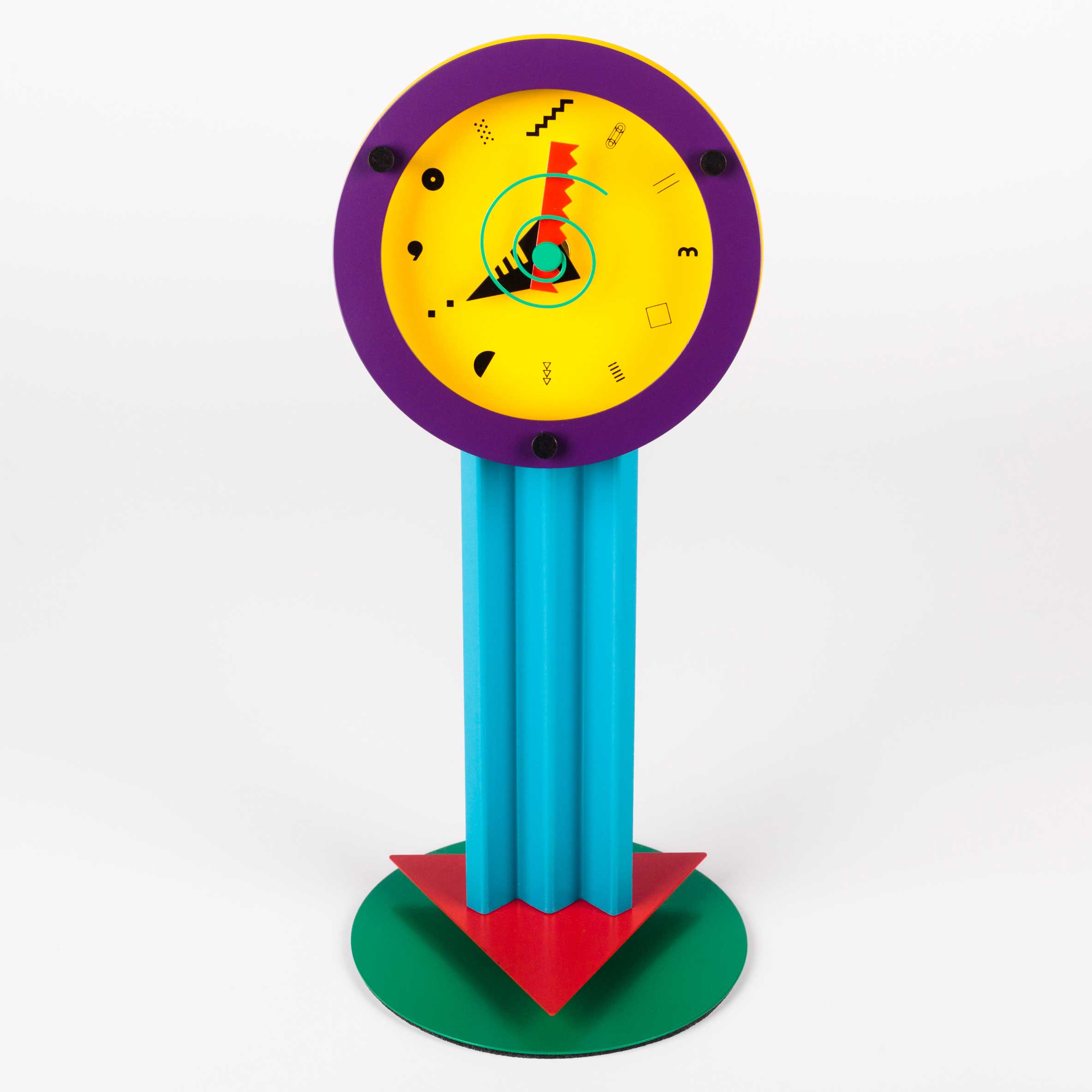 WAKITA HI-TECS 掛け時計Design:Syohei Mihara 1989 WAKITA HI-TECS “Super present”Alarm Clock Design:Syohei