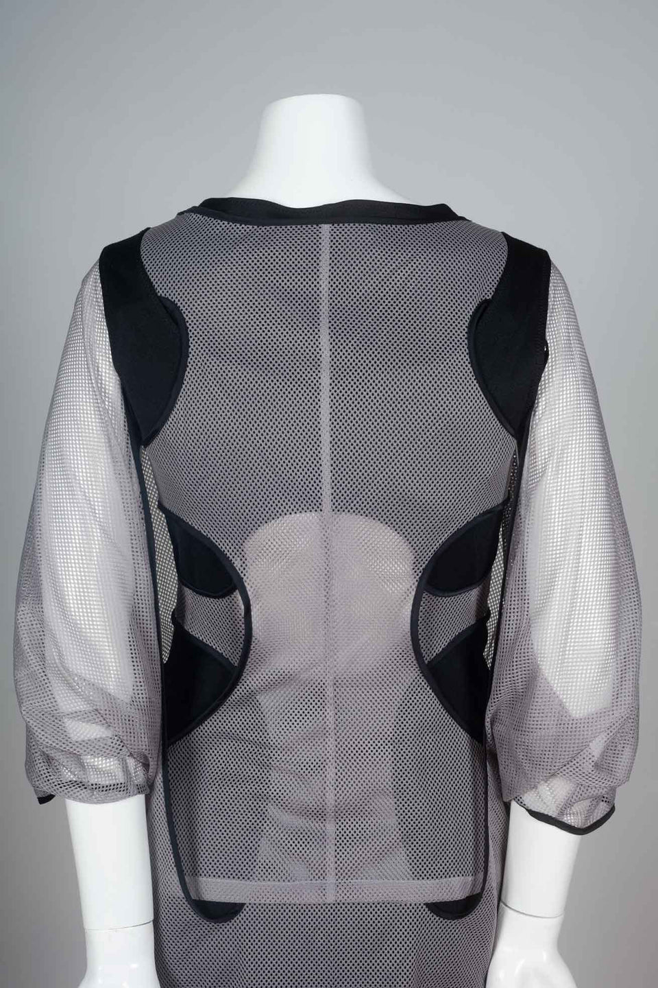 Junya Watanabe CDG Black Grey Jersey Dress, 2012