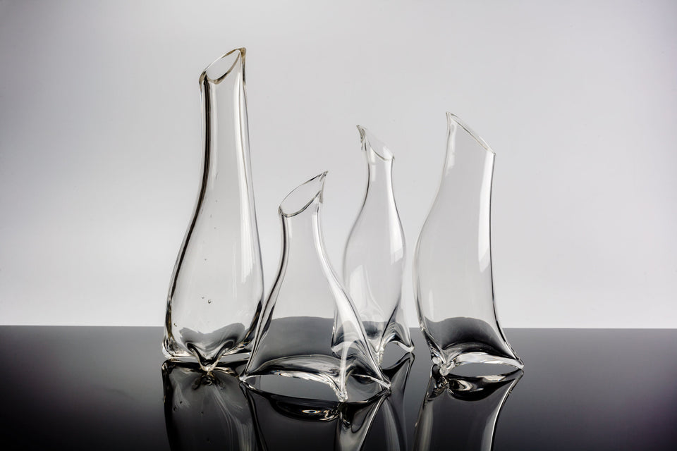Bird Series 2, Unique Handblown Glass Pieces by Joachim Lapotre, Art Glass, Éditions Philolux 2016
