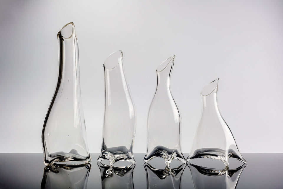 Bird Series 2, Unique Handblown Glass Pieces by Joachim Lapotre, Art Glass, Éditions Philolux 2016