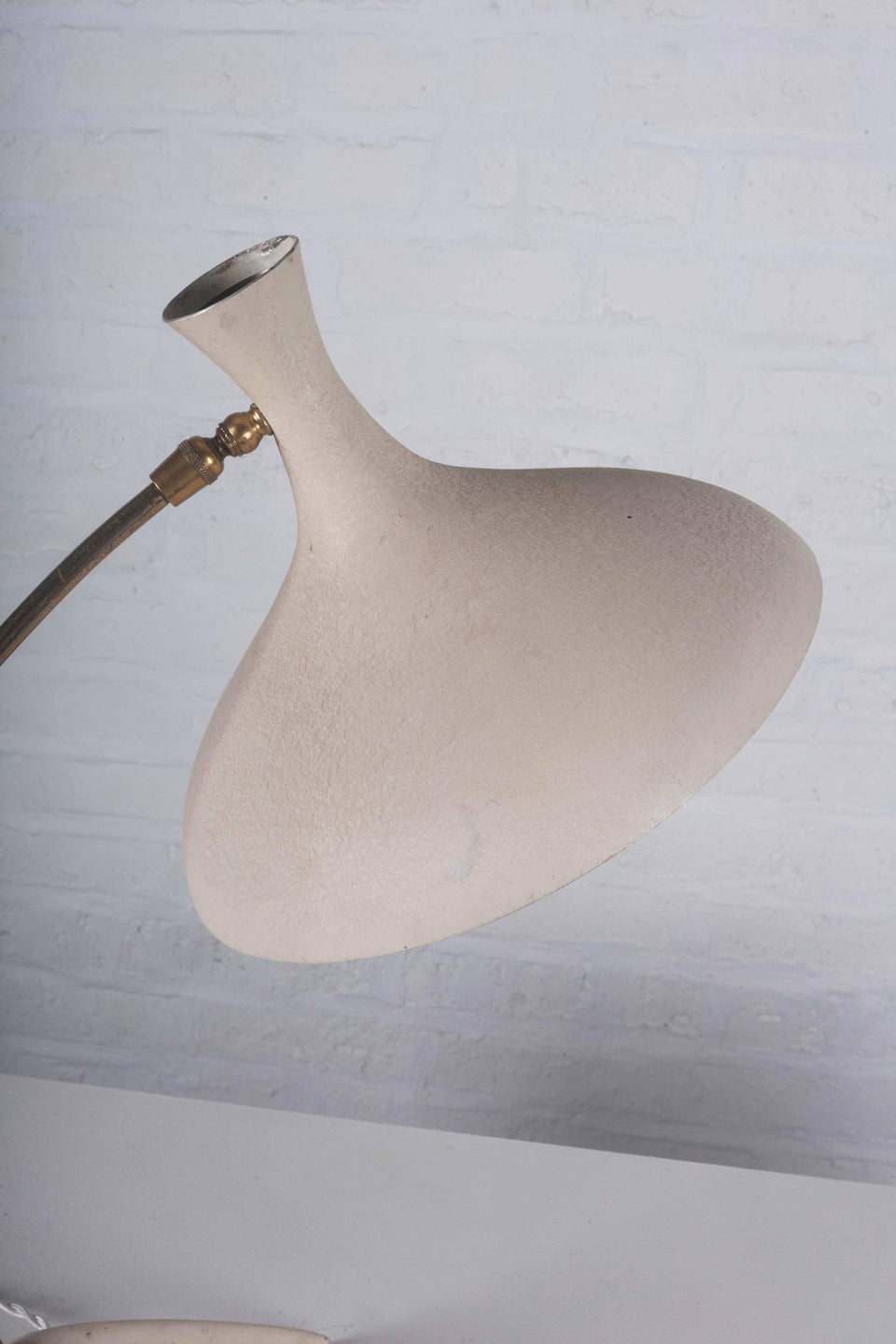 Table Lamp by Cosack Leuchten, White, Germany, 1950s