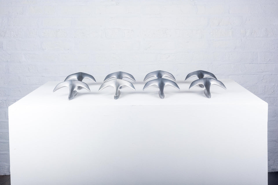 Coat hooks by Edison Barone for Pallucco (8 available), Italy 1991