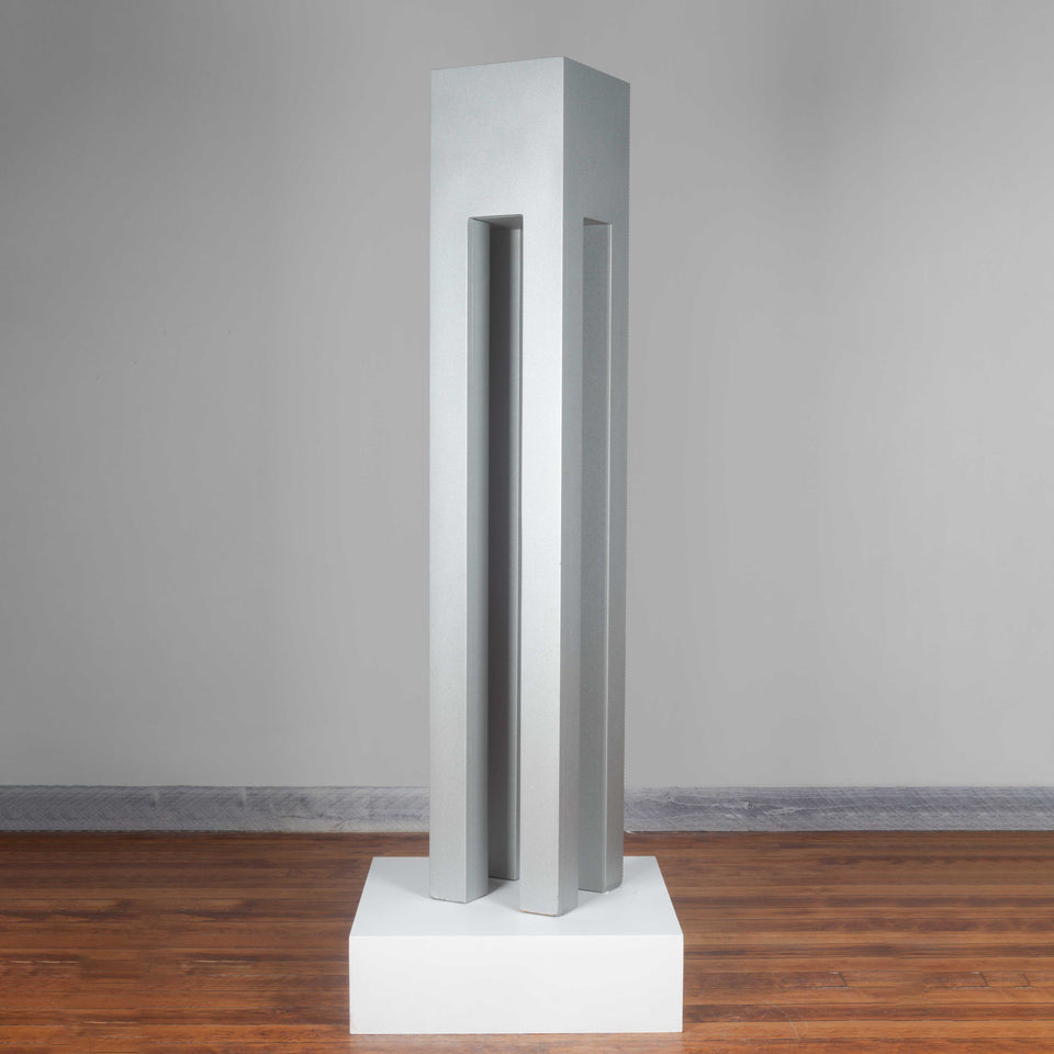 Freestanding floor clock by Japanese designer, Shigeru Uchida.
