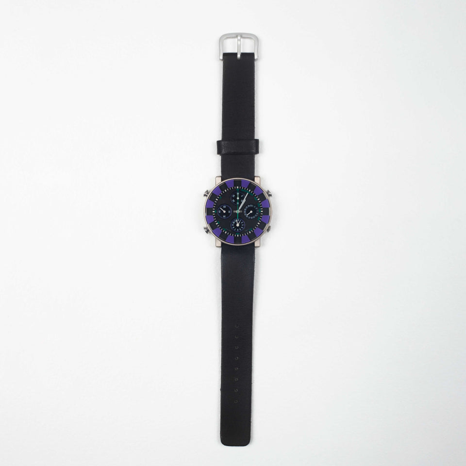 First edition, 1993 Seiko Sottsass chronograph wristwatch. 